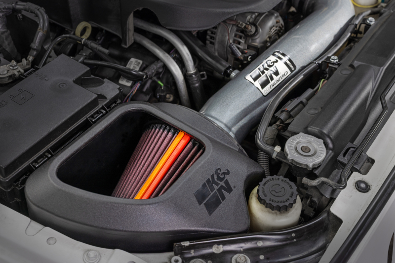 Jeep Wrangler Performance Air Intake - K&N Engineering - NextGen Aluminum - `12-`18